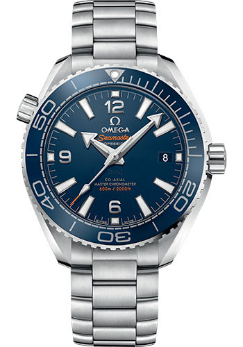 Omega Seamaster Planet Ocean Stainless Steel 39.5 MM - Stainless Steel Bracelet - Blue Dial - 215.30.40.20.03.001