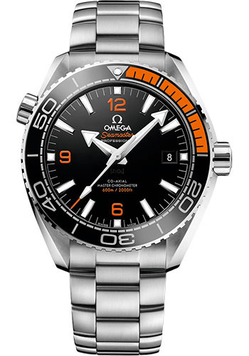 Omega Seamaster Planet Ocean Stainless Steel 43.5 MM - Stainless Steel Bracelet - Black Ceramic Dial - 215.30.44.21.01.002