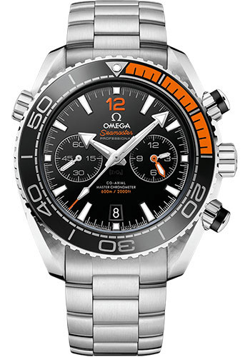 Omega Seamaster Planet Ocean Stainless Steel 45.5 MM - Stainless Steel Bracelet - Black Ceramic Dial - 215.30.46.51.01.002