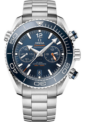Omega Seamaster Planet Ocean Stainless Steel 45.5 MM - Stainless Steel Bracelet - Blue Ceramic Dial - 215.30.46.51.03.001