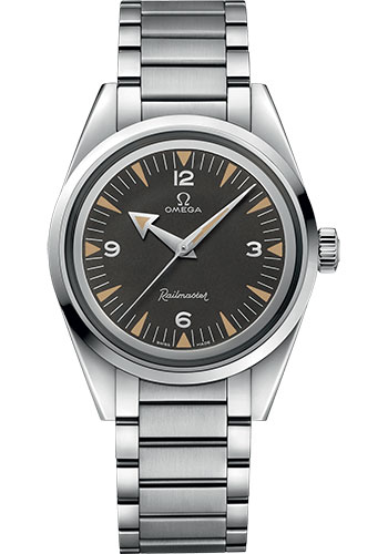 Omega Seamaster Stainless Steel 38 MM - Stainless Steel Bracelet - Black Dial - 220.10.38.20.01.002