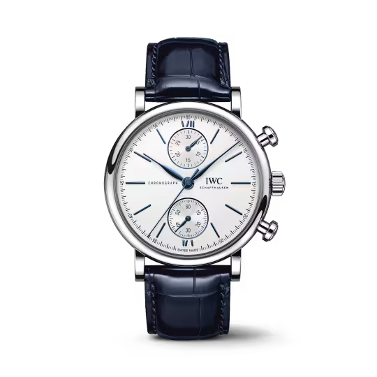 IWC Portofino - Chronograph - Steel - 39 MM - Silver Dial - IW391407