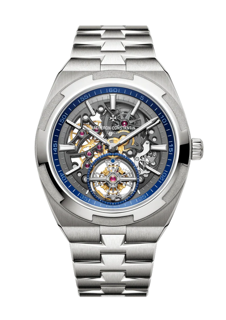 Vacheron Constantin Overseas Chronograph Titanium 42.5 MM - Titanium Bracelet - Skeleton Dial - 6000V/110T-B935