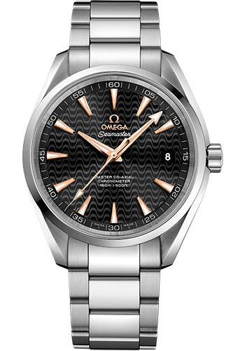 Omega Seamaster Stainless Steel 41.5 MM - Stainless Steel Bracelet - Black Dial - 231.10.42.21.01.006