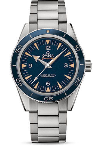 Omega Seamaster Titanium 41 MM - Titanium Bracelet - Blue Dial - 233.90.41.21.03.001