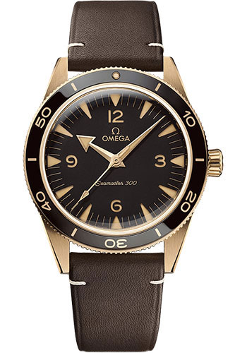 Omega Seamaster Broze 41 MM - Brown Leather Strap - Bronze Dial - 234.92.41.21.10.001