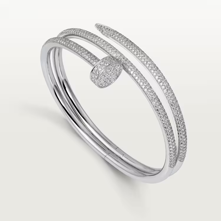 Cartier Juste Un Clou Bracelet - White Gold - Diamonds - N6708717