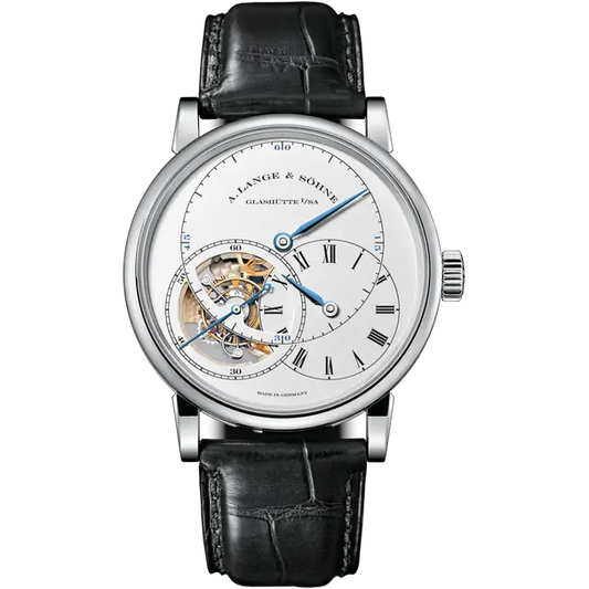 A.Lange & Söhne Richard Lange Tourbillon - 41.9 MM - White Gold - Silver Dial - 760.026F