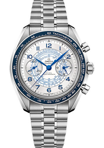 Omega Speedmaster Stainless Steel 43 MM - Stainless Steel Bracelet - Silvery Dial - 329.30.43.51.02.001
