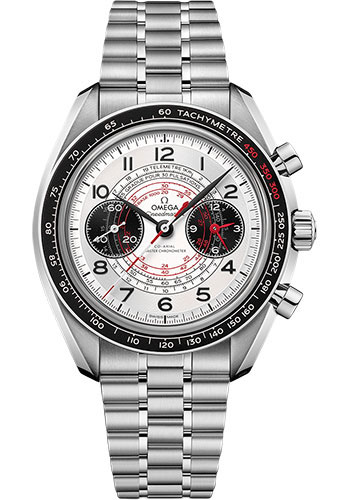 Omega Speedmaster Stainless Steel 43 MM - Stainless Steel Bracelet - Silvery Dial - 329.30.43.51.02.002