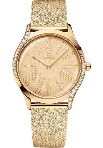 Omega De Ville Yellow Gold 36 MM - Yellow Gold Bracelet - Yellow Gold Dial - 428.55.36.60.99.001