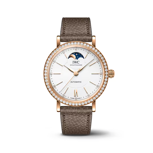 IWC Portofino - Yellow Gold - Moonphase - 37 MM - White Dial - IW659602