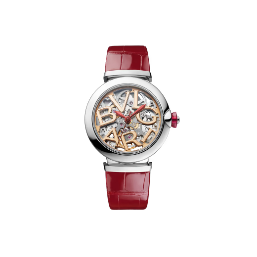 Bvlgari LVCEA -33 MM  - Stainless Steel - Skeleton Dial - 102879