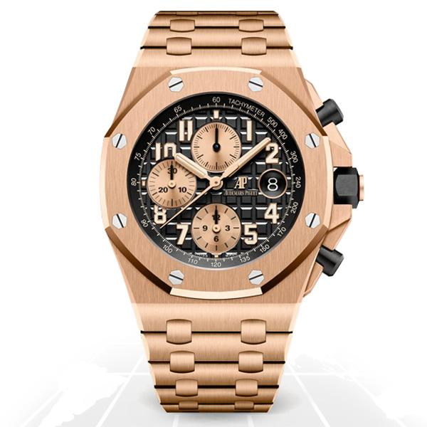 Audemars Piguet - Royal Oak Offshore - 42 MM - Rose Gold - Chronograph - 26470OR.OO.1000OR.03