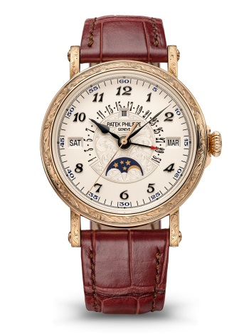 Patek Philippe Grand Complications - Moonphase and Perpetual Calendar - 38 MM - Yellow Gold - 5160/500R