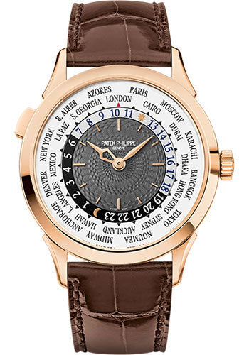 Patek Philippe Complications - World Timer - 38.5 MM - Rose Gold - 5230R-001