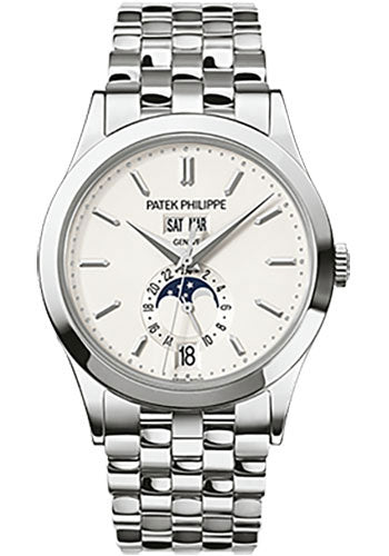 Patek Philippe Complications - Moonphase and Annual Calendar - 38.5 MM - White Gold - 5396/1G-010