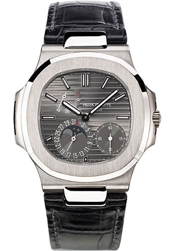 Patek Philippe Nautilus - Moonphase - 40 MM - White Gold - 5712G-001