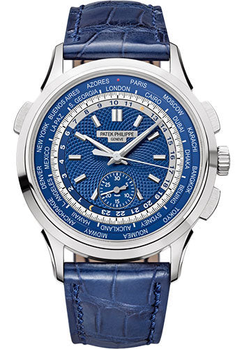 Patek Philippe Complications - Chronograph and World Time - 39.5 MM - White Gold - 5930G-010