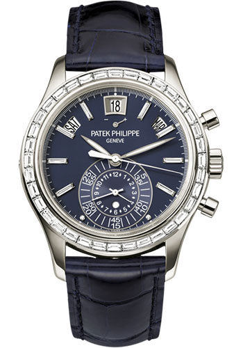 Patek Philippe Complications - Annual Calendar Chronograph - 40.5 MM - Platinum - 5961P-001