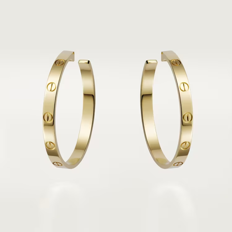 Cartier Love Earrings - Yellow Gold - B8028200