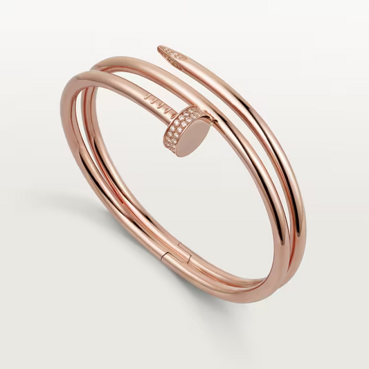 Cartier Juste Un Clou Bracelet - Rose Gold - Diamonds - N6708417