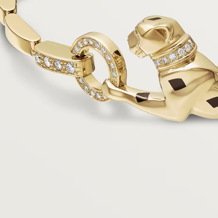 Cartier Panthère de Cartier Bracelet - Yellow Gold - Diamonds - N6036700