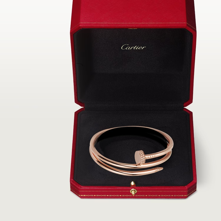 Cartier Juste Un Clou Bracelet - Rose Gold - Diamonds - N6708417