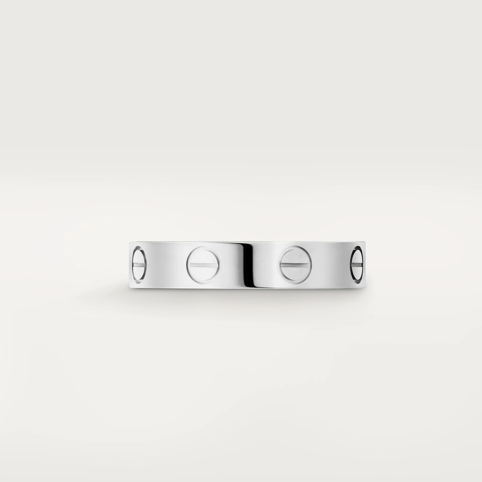 Cartier Love Wedding Band - White Gold - B4085100