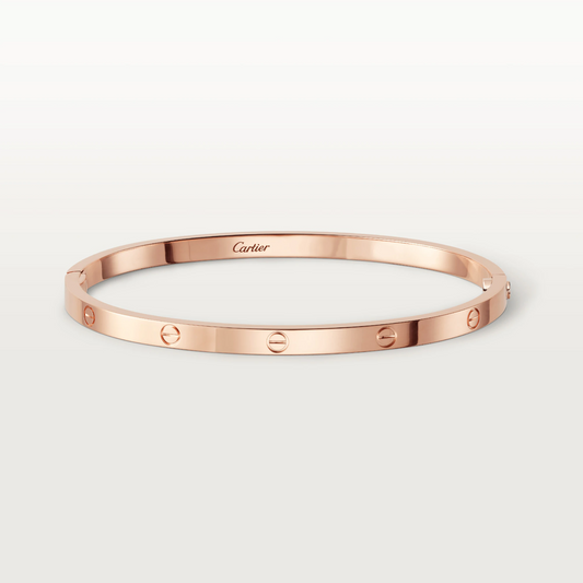 Cartier Love Bracelet - Rose Gold Small Model - B6047317