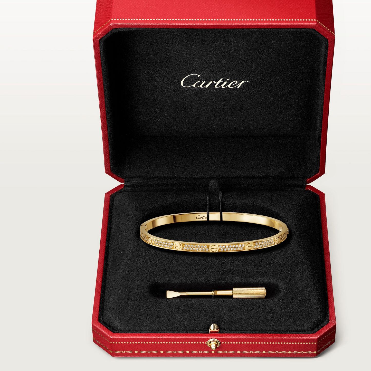 Cartier Love Bracelet Diamonds - Yellow Gold Small Model - N6710617