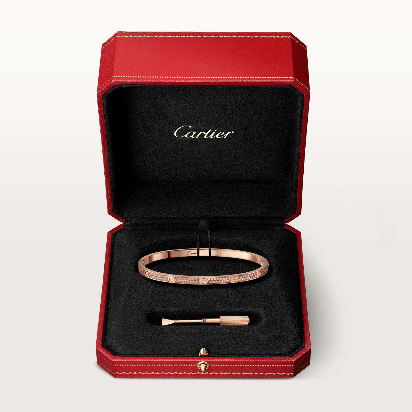 Cartier Love Bracelet Diamonds - Rose Gold Small Model - N6710717