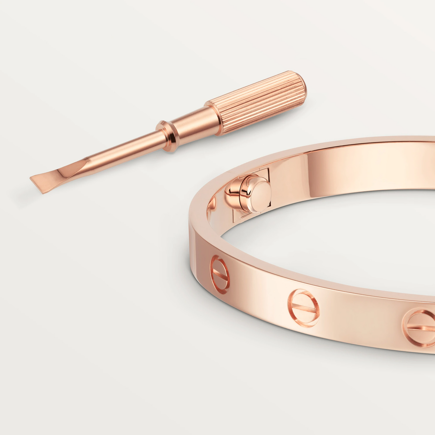 Cartier Love Bracelet - Rose Gold Regular Model - B6067417