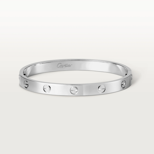 Cartier Love Bracelet - White Gold Regular Model- B6067617