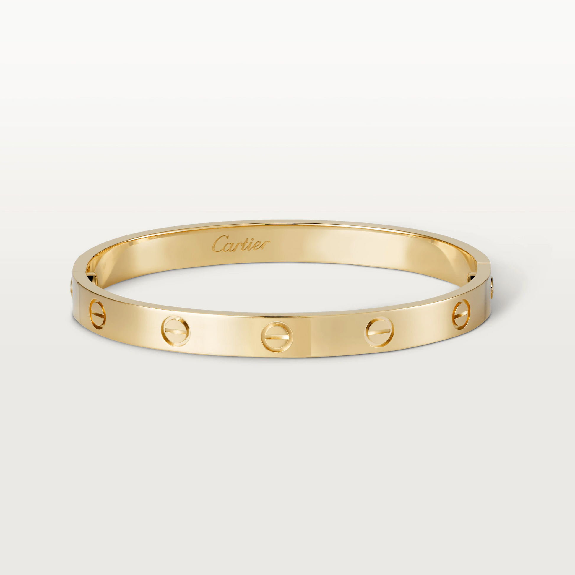 Cartier Love Bracelet - Yellow Gold Regular Model - B6067517