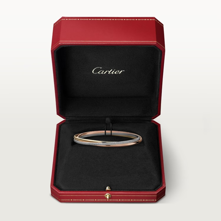 Cartier Trinity Bracelet - White Gold Rose Gold and Yellow Gold Small Model - N6711717