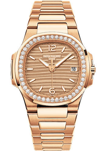 Patek Philippe Nautilus - 32MM - Rose Gold Bracelet - 7010/1R-012