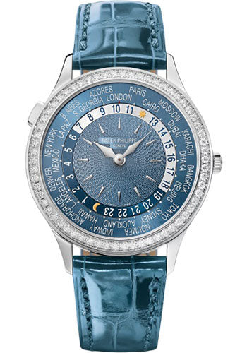 Patek Philippe Complications - World Time - 36 MM - White Gold - 7130G-014