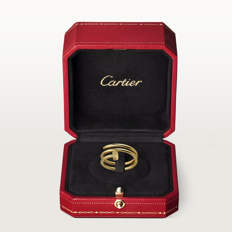 Cartier Juste Un Clou Ring - Yellow Gold Diamonds - B4211800