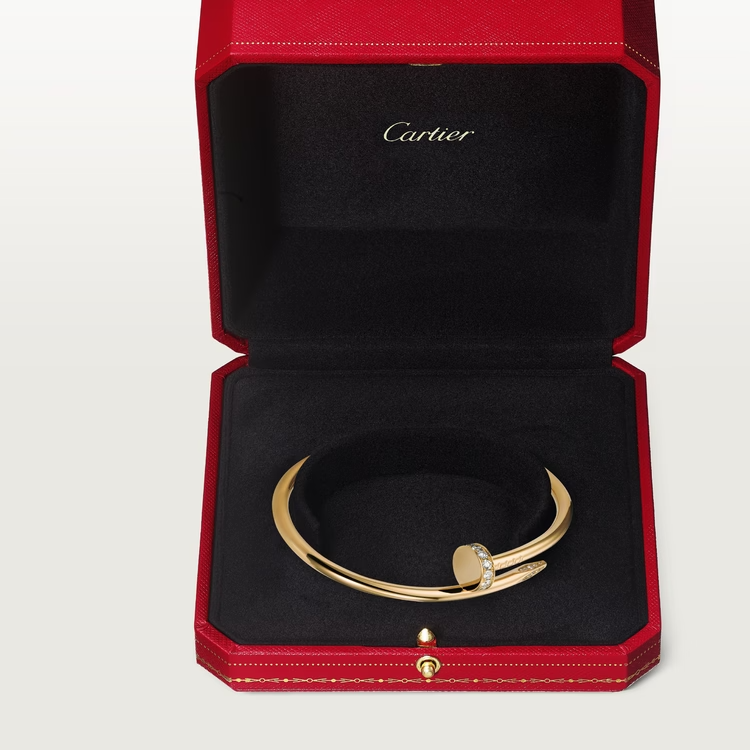 Cartier Juste Un Clou Bracelet - Yellow Gold Classic Model - Diamonds - B6048617