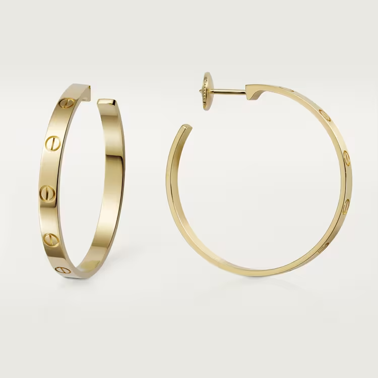 Cartier Love Earrings - Yellow Gold - B8028200