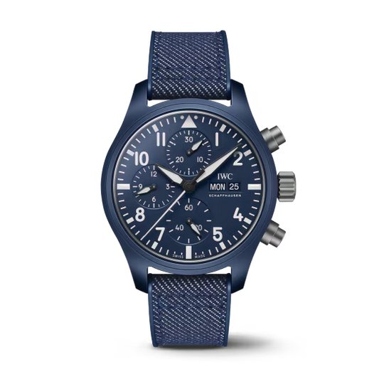 IWC Pilot's - Chronograph - Ceramic - 41 MM - Blue Dial - IW389404