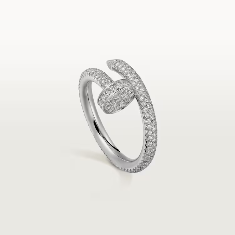 Cartier Juste Un Clou Ring - White Gold - Diamonds - N4748700