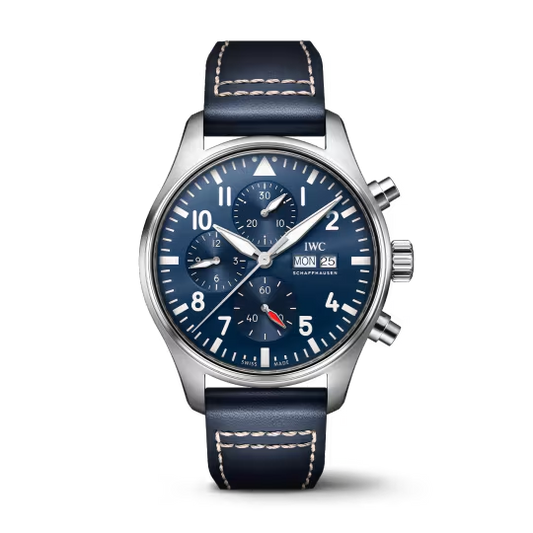 IWC Pilot's - Chronograph - Steel - 43 MM - Blue Dial - IW378003