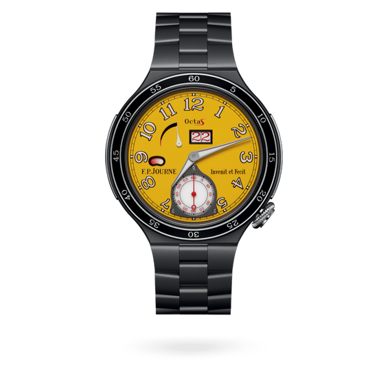 F.P. Journe Linesport Automatique Réservé Titanium 44 MM - Titanium Bracelet - Yellow Dial - Automatique Réservé