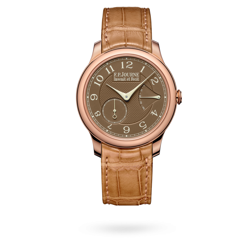 F.P. Journe Classique Chronomètre Souverain Rose Gold 40 MM - Brown Leather Strap - Brown Dial - Chronomètre Souverain Havana