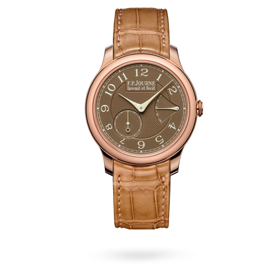 F.P. Journe Classique Chronomètre Souverain Rose Gold 40 MM - Brown Leather Strap - Brown Dial - Chronomètre Souverain Havana