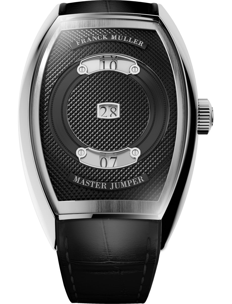 Franck Muller Curvex CV Master Jumper - 40 MM - Steel - Black Dial - C38 MJ ACACBR CAD NRAC