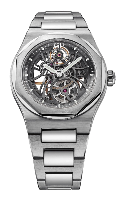 Girard-Perregaux Laureato Stainless Steel 42 MM - Stainless Steel Bracelet - Skeleton Dial - 81015-11-001-11A