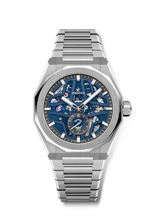 Zenith DEFY Skyline Skeleton - 41 MM - Stainless Steel - Blue Dial - 03.9300.3620/79.I001